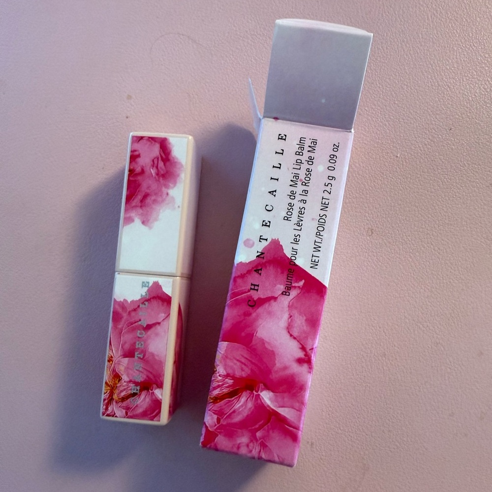 Chantecaille Pink Lip Gloss Floral Design